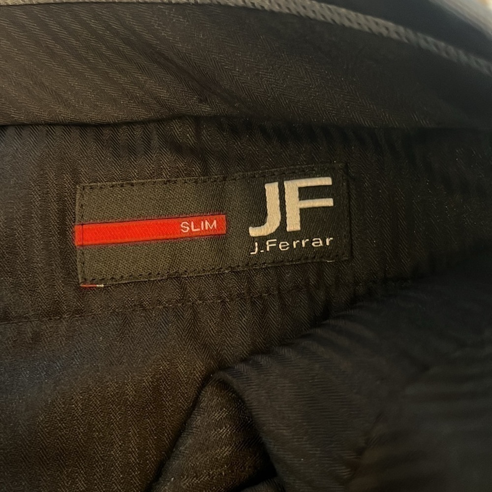 JF j. Ferrar - men’s gray dress pants 36x30 - Picture 5 of 9
